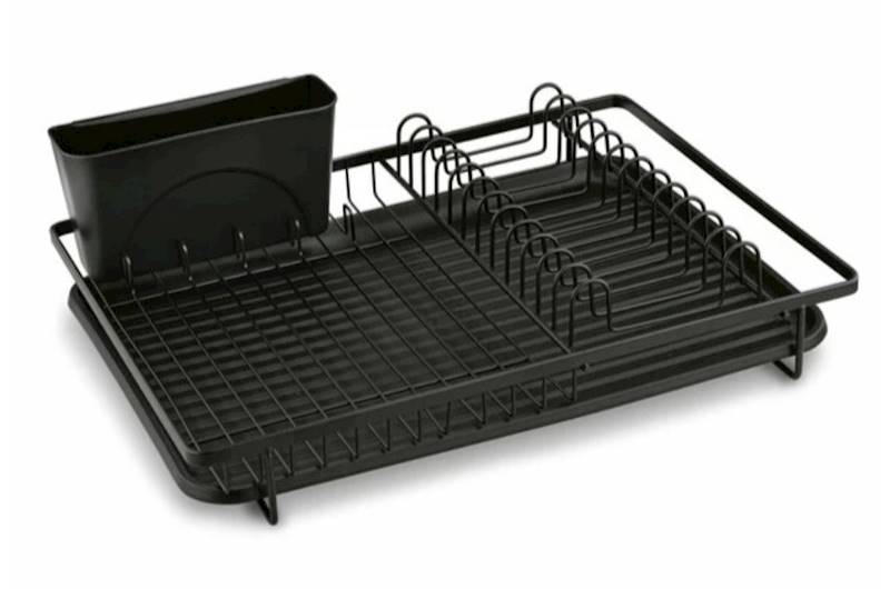 SZUSZARKA DO NACZYŃ metal 44x10x33cm BESTA czarna