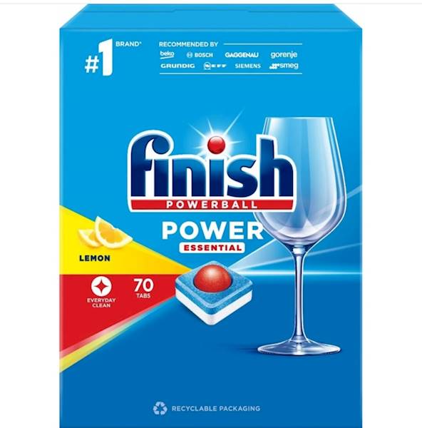 FINISH tabletki do zmywarek - 70szt ESSENTIAL 