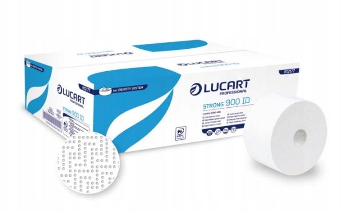 LUCART Strong 900 ID Papier toaletowy 202m 12szt