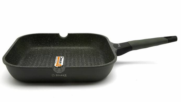 PATELNIA GRILL 28cm x28 Starke Pro Viridi