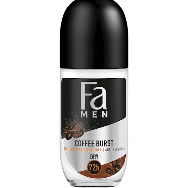 FA - MEN deo roll-on 50ml COFFEE BURST