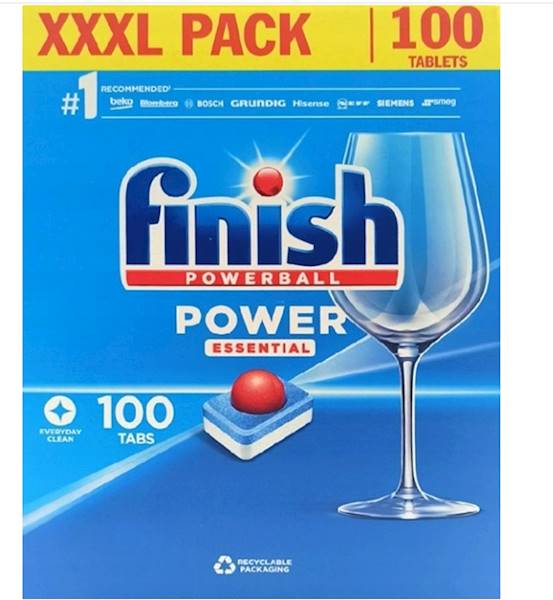 FINISH tabletki do zmywarek - 100szt ESSENTIAL