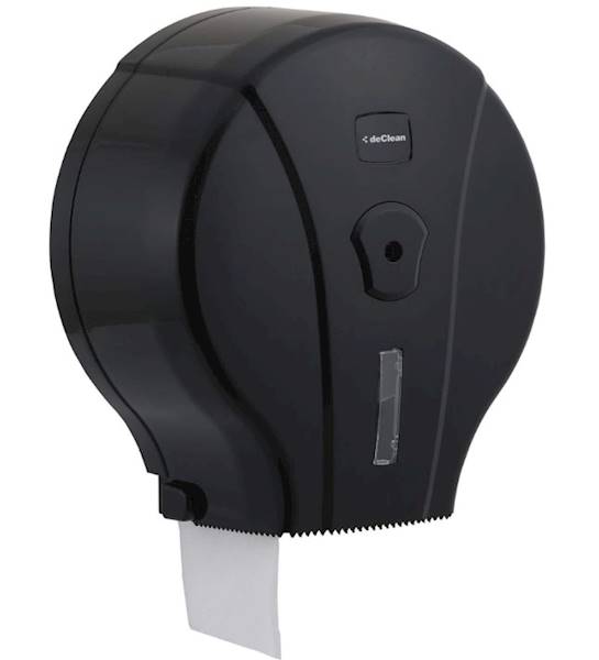 DOZOWNIK do papieru toaletowego JUMBO 19cm CZARNY
