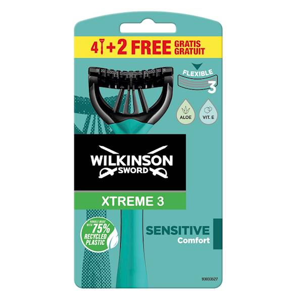 WILKINSON XTREME 3 maszynka do golenia 6szt