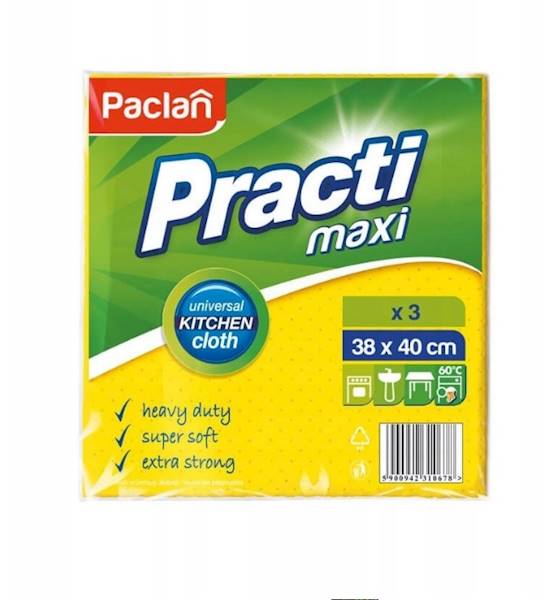 ŚCIERKA DOMOWA PRACTI 3szt MAXI UNIWERS.38x40cm