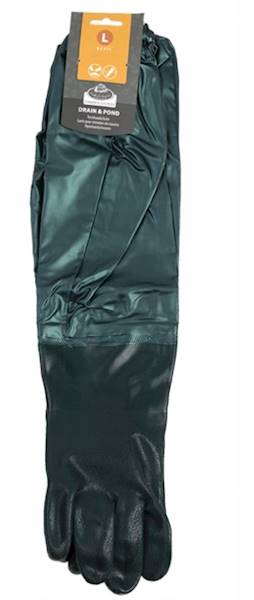 Rękawice DŁUGIE PARA rozm L ZIELONE