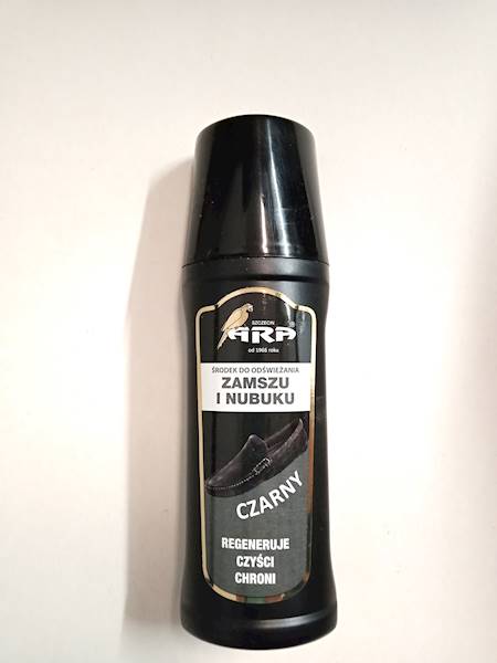 ARA ZAMSZ i NUBUK odśw.CZARNY 75ml