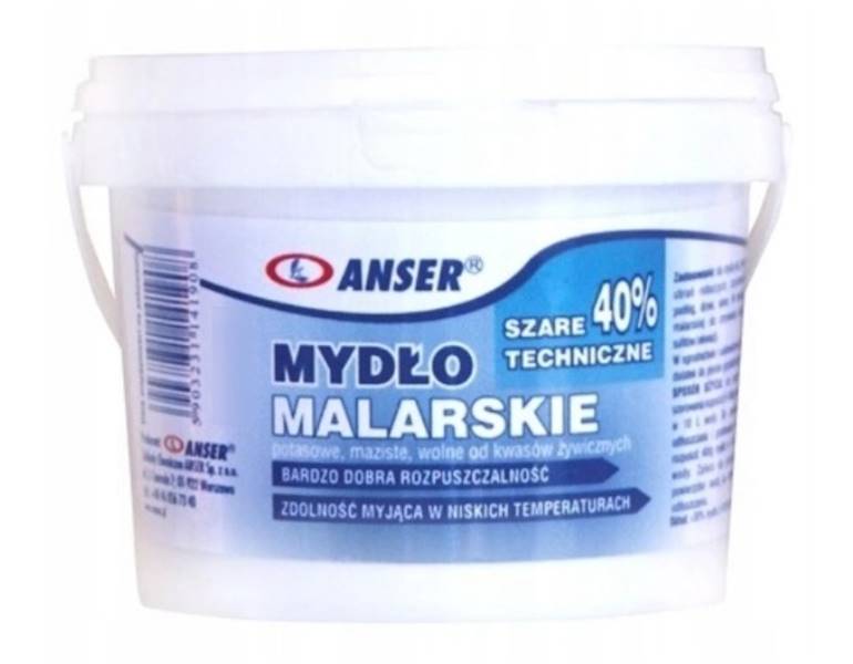 MYDŁO MALARSKIE 40% szare 5kg odtłuszcza, szoruje
