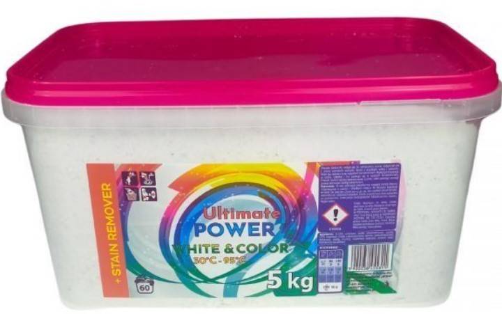 Ultimate Power 5kg proszek do prania kolor biały