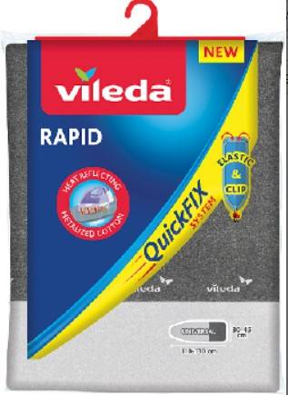 POKROWIEC NA DESKĘ 130x45cm VILEDA RAPID metalizow