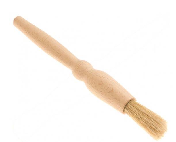 PĘDZELEK DO CIASTA OKRĄGŁY drewniany 1,55CM