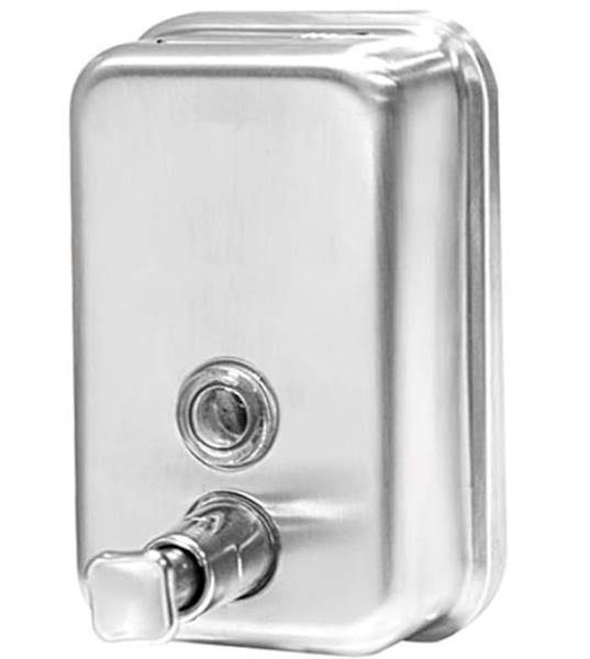 DOZOWNIK do mydła 500ml STALOWY