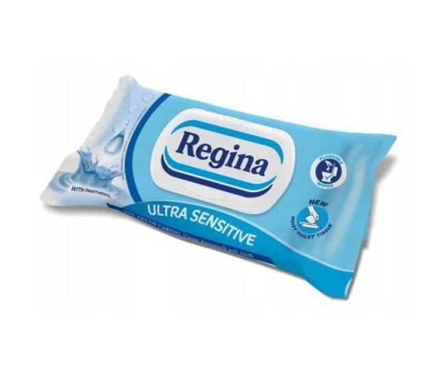 PAPIER NAWILŻANY TOALETOWY REGINA SENSITIVE