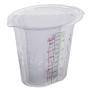 MIARKA KUCHENNA KPL 3szt 0,25+0,5+1L plastik Branq