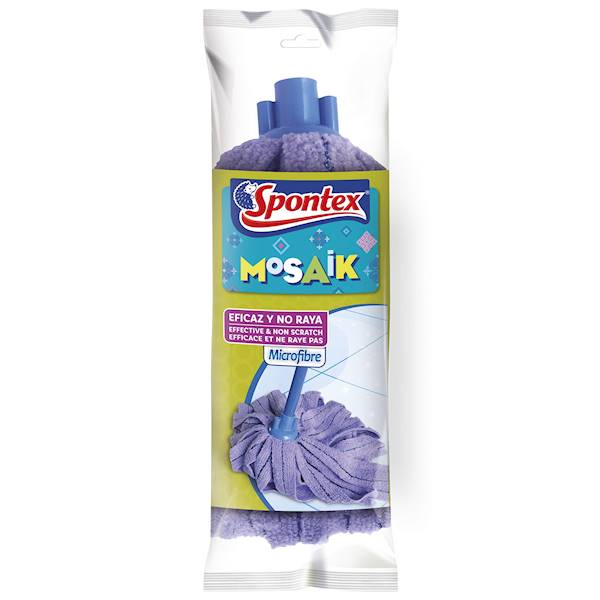 MOP paskowy MIKROFIBRA MOSIAK SPONTEX zapas