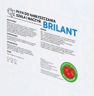BRILANT 10L nabłyszczacz do zmywarek gastronomiczn