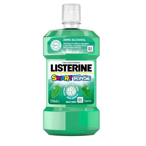 LISTERINE 250ml płyn do płukania jamy ustnej MIX