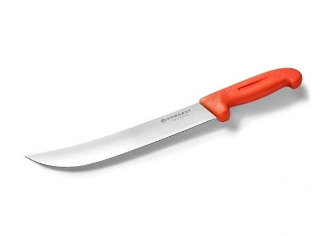 NÓŻ 24cm HACCP CZERWONY mięso czerwone RZEŹNICZY