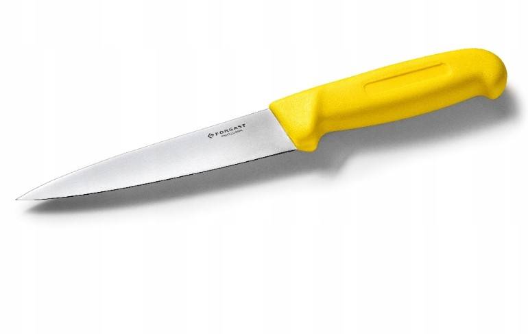 NÓŻ 15cm HACCP ŻÓŁTY do mięsa drobiowego