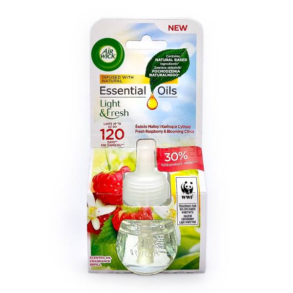 AIR WICK ELECTRICAL -zapas- 19ml Rospberry Citrus
