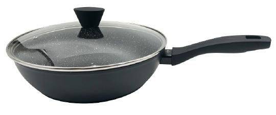 PATELNIA 24cm GŁĘBOKA ROTO  z pokrywą