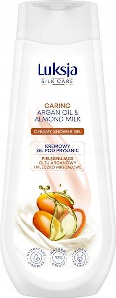 LUKSJA żel pod prysznic 500ml ARGAN OIL & ALMOND 
