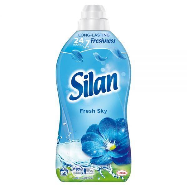 SILAN 1,1L konc.do płukania 50P FRESH SKY
