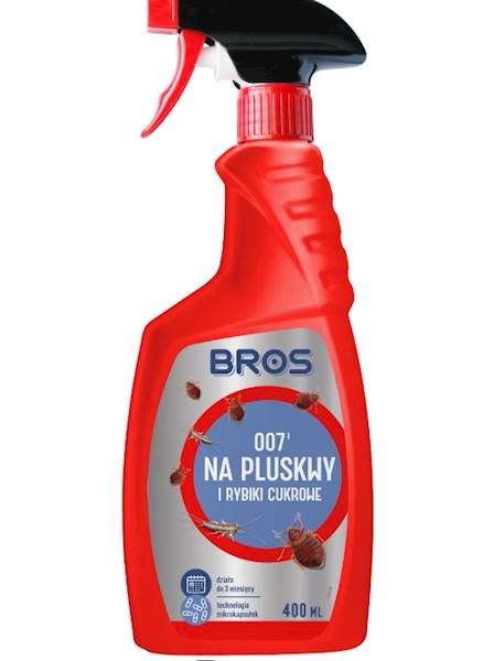 BROS 007 NA PLUSKWY i RYBIKI CUKROWE 400ml spray