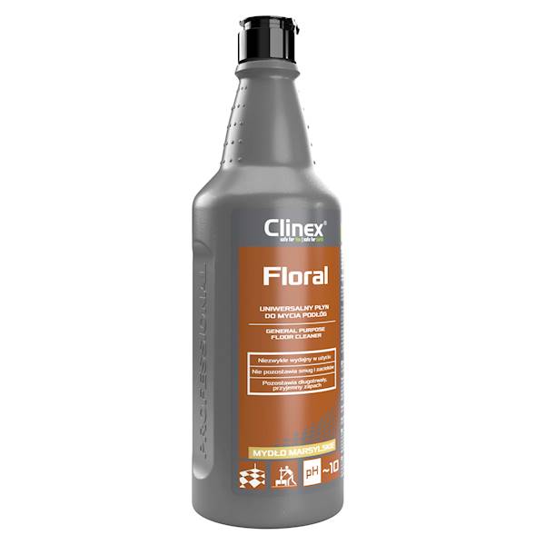 CLINEX FLORAL Mydło Marsylskie 1L do mycia podłóg