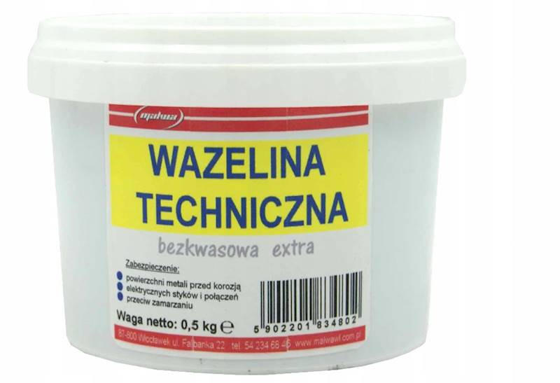 Wazelina techniczna bezkwasowa 500g