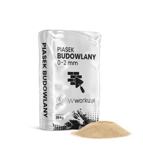 PIASEK DROGOWY / BUDOWLANY 20kg worek