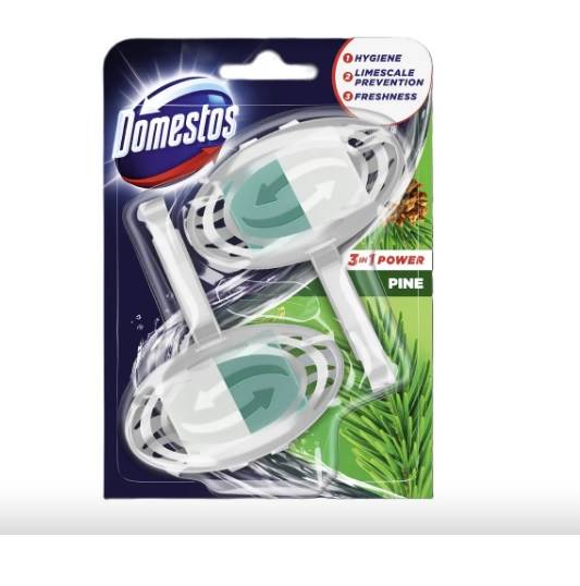 DOMESTOS zawieszka do WC - DUO 2x35g PINE