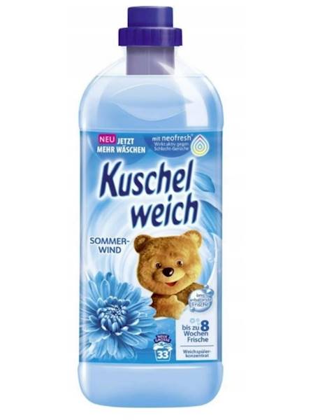 KUSCHELWEICH płyn do płukania 1L SOMMER WIND nieb.