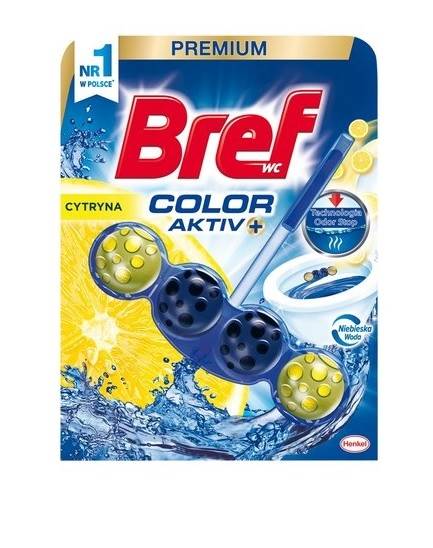 BREF WC KULKI barwiace COLOR Activ 50g LEMON