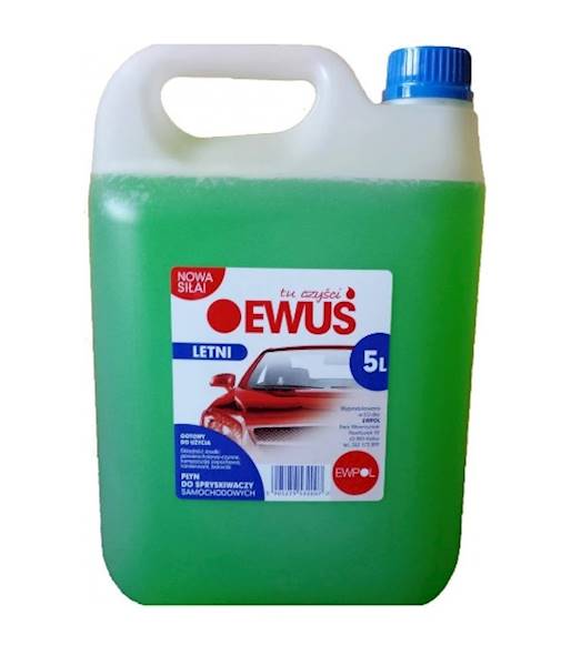 PŁYN do spryskiwaczy LETNI 5L EWUŚ