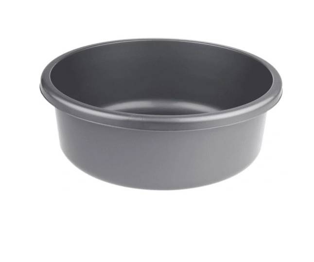MISKA 36cm - 9L okrągła srebrna VICKY DI9132