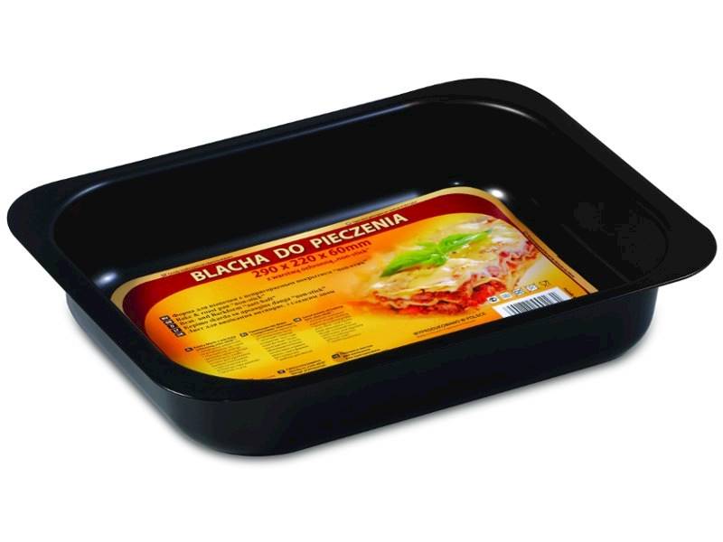 FORMA/BLACHA 290x220x60cm czarna non-stick 