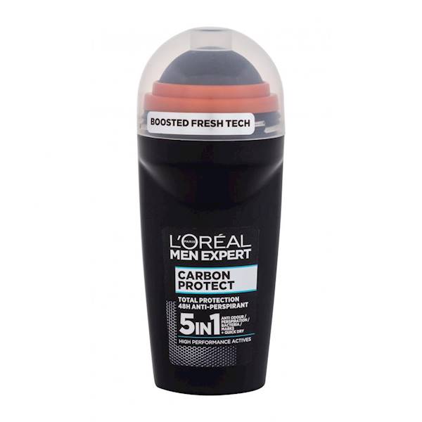 L OREAL MEN deo roll-on 50ml CARBON PROTECT