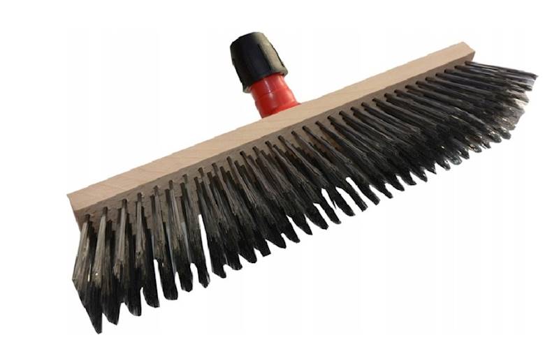 SZCZOTKA DO KOSTKI BRUK druciana 33cm zapas SCHMIT
