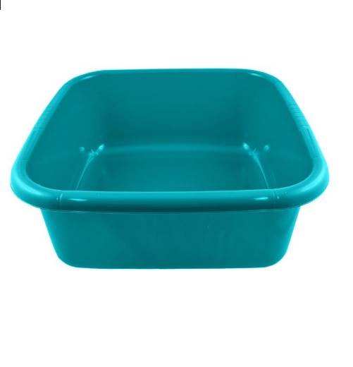 MISKA 12L KWADRATOWA NIEBIESKA 36x36