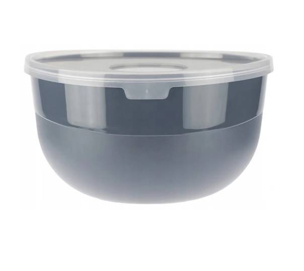 MISECZKA 16cm  1,2L plastikowa z pokrywką MIX RAVI