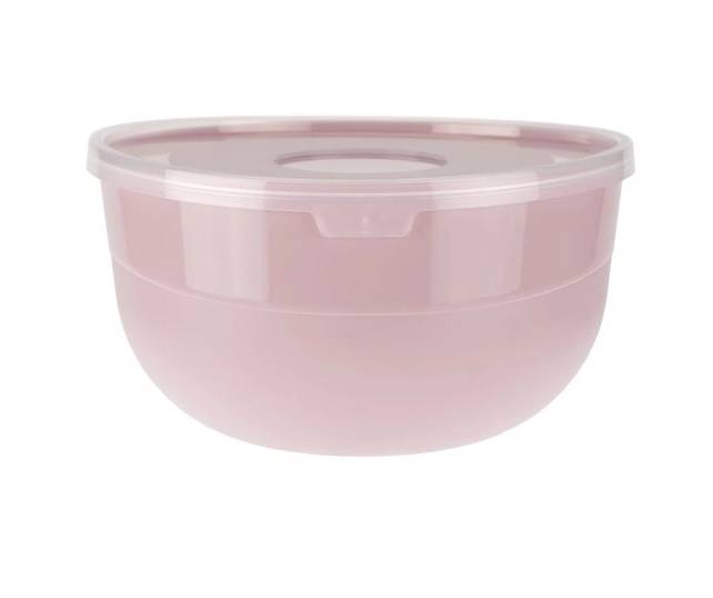 MISECZKA 16cm  1,2L plastikowa z pokrywką MIX RAVI