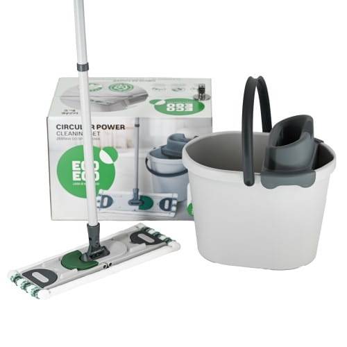 ZESTAW mop płaski + wiadro z wycisk ECO EGO 82140