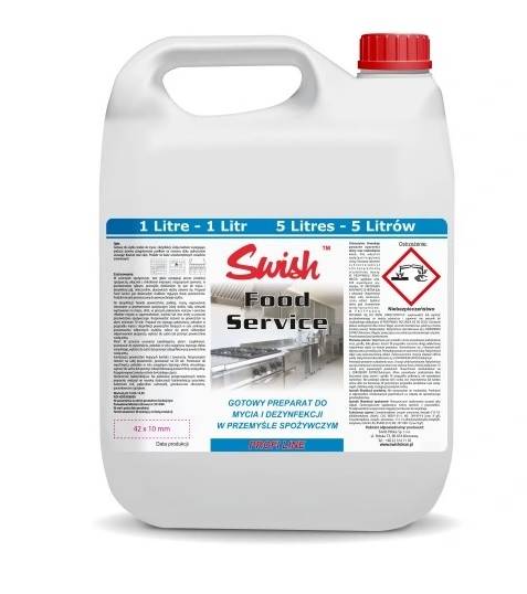 SWISH FOOD SERVICE 5L mycie i dezynf. żywność GT