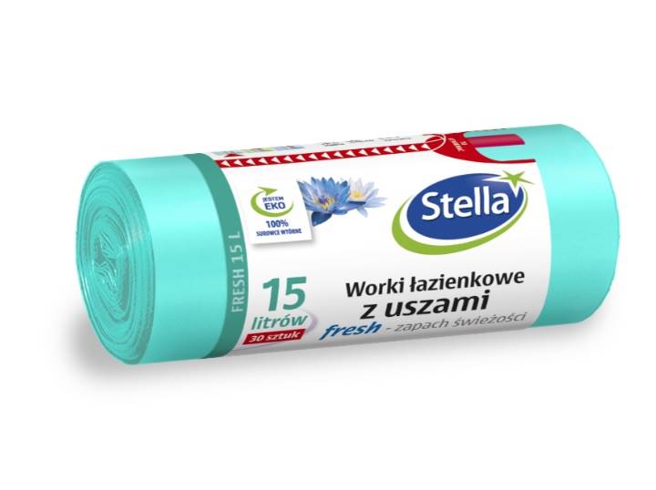 WORKI 15L 30szt ŁAZIENKOWE FRESH z uszami zapach.