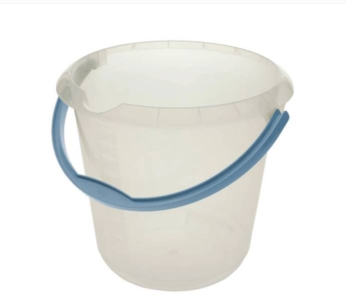 WIADRO 10L MIKA transparentne