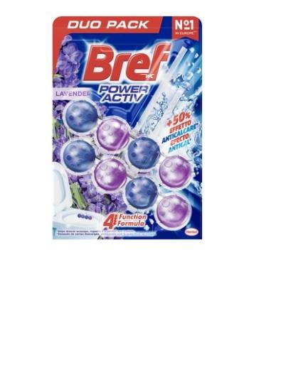 BREF WC KULKI duopak 2x50g zawieszka LAVENDER