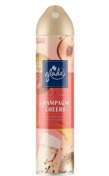 GLADE odświeżacz 300ml spray CHAMPAGNE CHEERS