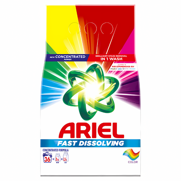 ARIEL 1,98kg proszek 36P COLOR