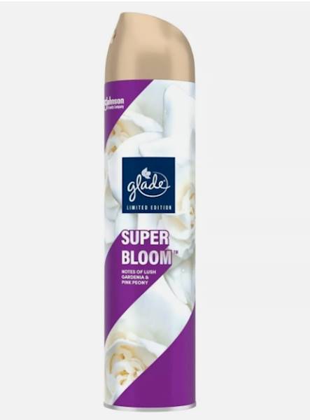 GLADE odświeżacz 300ml spray SUPER BLOOM